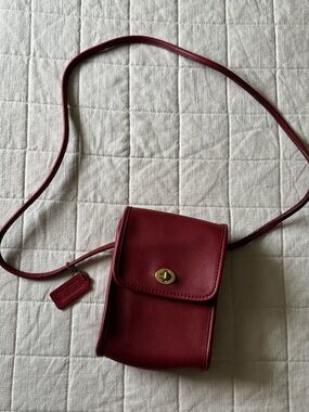 Coach Vintage Leather Scooter Bag #9893